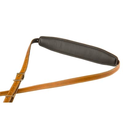 Fender Mustang Saddle Strap Long Butterscotch - Strap for Guitars image 3