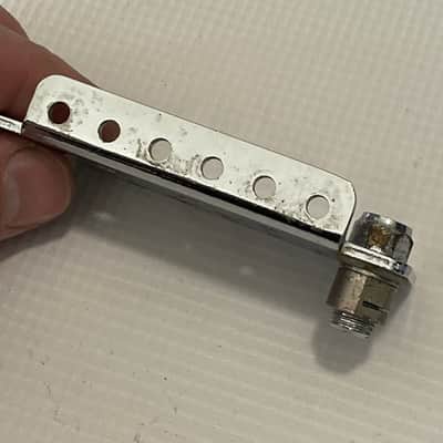 1980's Era Kramer Guitar NFT German Made Original Floyd Rose Chrome Tremolo Bridge Base Plate image 10