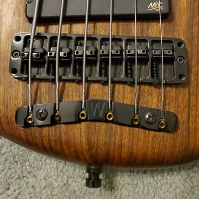 Warwick Thumb Bass Bolt On 6 String Electric Bass 2007 - Natural image 10