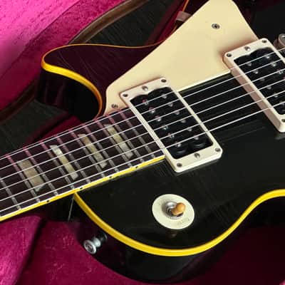 1952 Gibson Les Paul Conversion to 1959 Black 3,6kg Light image 9