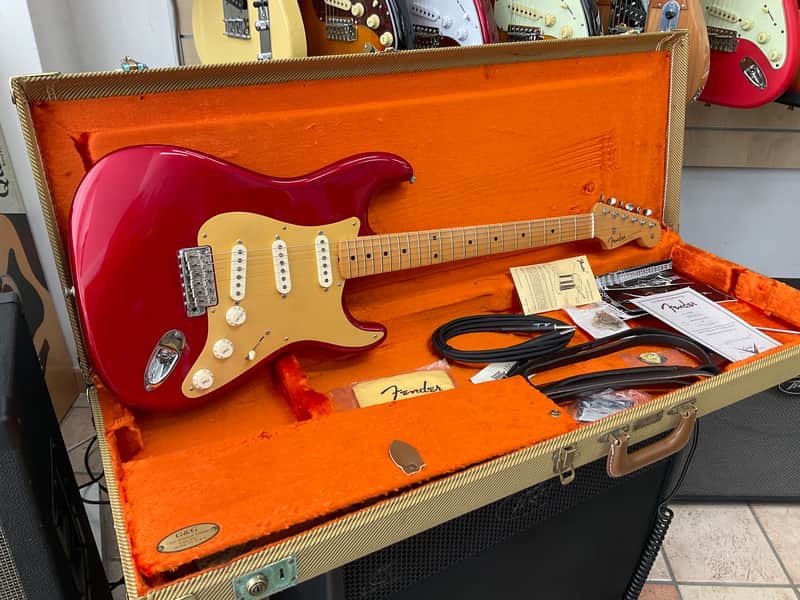 Fender Stratocaster masterbuilt 1958 NOS Yuriy Shishkov 2006 - Red image 1