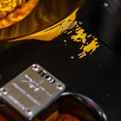 Fender CS 62/63 Dual-Mag II Strat Relic RW Limited 2020 - ABLK/3STB image 8