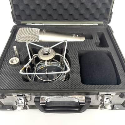 Matching Pair of Peluso P-87 Large Diaphragm Condenser Microphones w/ Shock Mounts & Case image 2