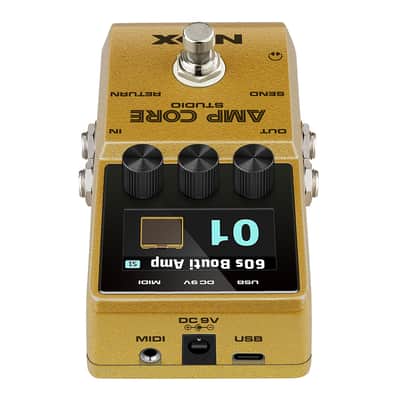 NUX Amp Core Studio Amp Modeling Pedal - Open Box image 6