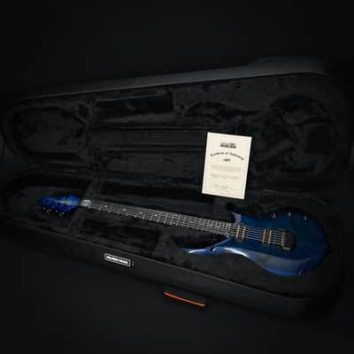 Ernie Ball Music Man BFR Majesty 6-String (15/100)- Blue Ink Quilt (M018642) image 3