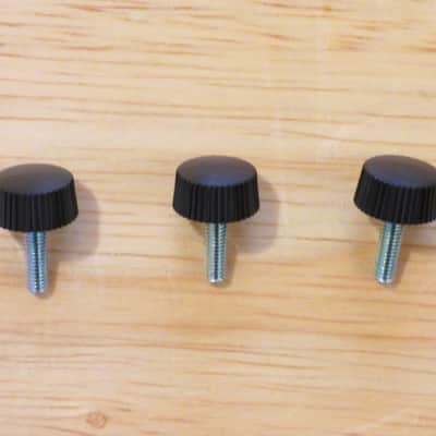 Boss Pedal Standard Black Plastic Thumb Screw - Battery Compartment Replacement Part - Brand New! image 2
