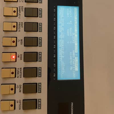 Akai S1000KB Rare Keyboard MIDI Stereo Digital Sampler s1000 kb image 9