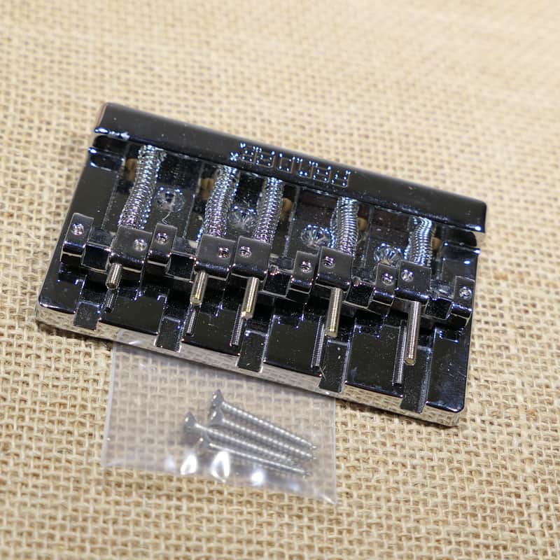 HiMass Bridge Chrome, Genuine 2025 Fender Player Plus Jazz Bass V Same Day Shipping #DG12 image 1