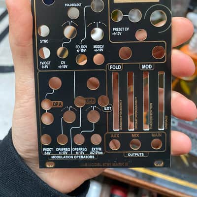 IME Hertz Donut MK3 alternative panel, audio parasites, black panel image 1