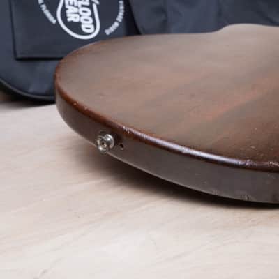 Gibson Melody Maker MOD 1964 Stained Mahogany Refinish Kahler Tremolo w/ Bag image 12