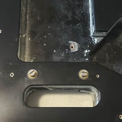 1988 Fullerton USA Fender American Stratocaster Black Guitar Body 2 Post Tremolo Ready image 6