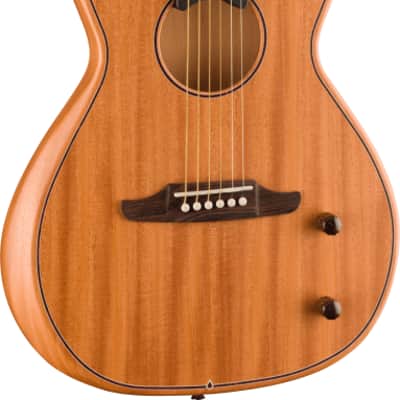 Fender Highway Series Parlor Acoustic-Electric Guitar Mahogany image 2