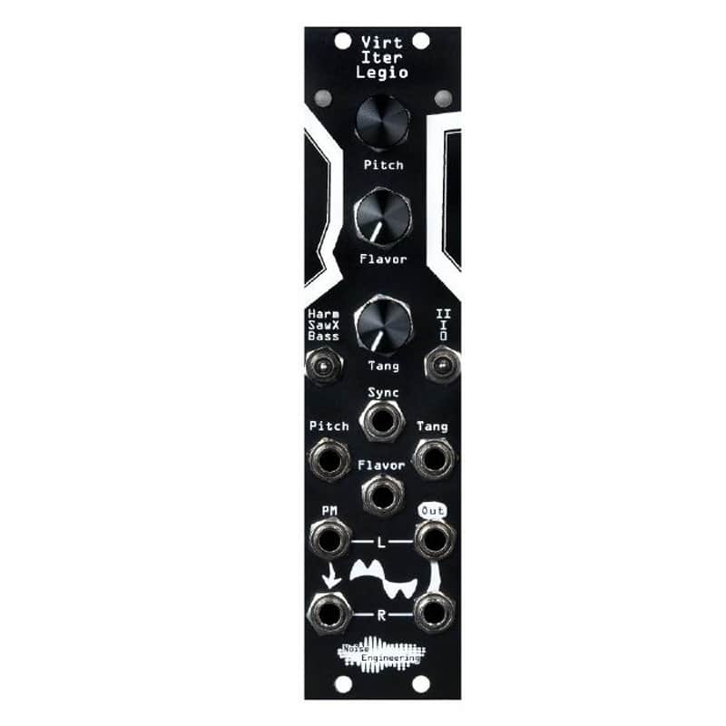 Noise Engineering Virt Iter Legio 3-Algorithm Stereo Oscillator Module (black) image 1