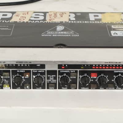 Behringer Composer PRO-XL 2 Channel Compressor Limiter Gate NOT TESTED! image 1