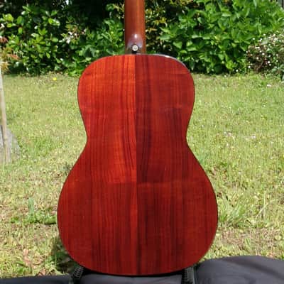 2000 Takamine PT-407 parlor size New Yorker Guitar Hawaiian Koa+Original Case image 7