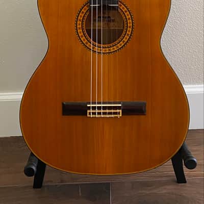 Aria 1974 AC30 Concert Classical Acoustic Guitar with Hard Case image 7