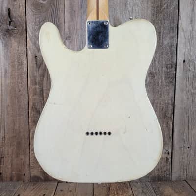 Danocaster Single Cut V Neck 2013 - White Blonde image 3
