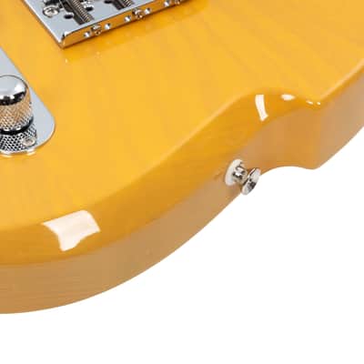 Vola Guitars Vasti MC Left Handed Butterscotch Blonde CLEARANCE SALE image 4