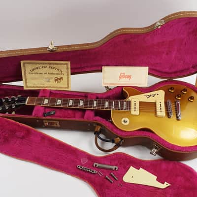 1988 Gibson Les Paul Showcase Edition Goldtop 1956 Reissue 56 RI Signed image 13