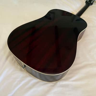 Vintage 1996 Epiphone Hummingbird - Cherry Sunburst - Made in Korea (MIK) - Free Pro Setup image 7