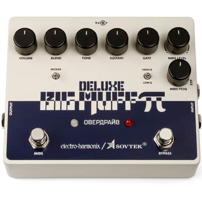 New Electro-Harmonix EHX Deluxe Sovtek Big Muff Pi Fuzz Guitar Pedal image 3