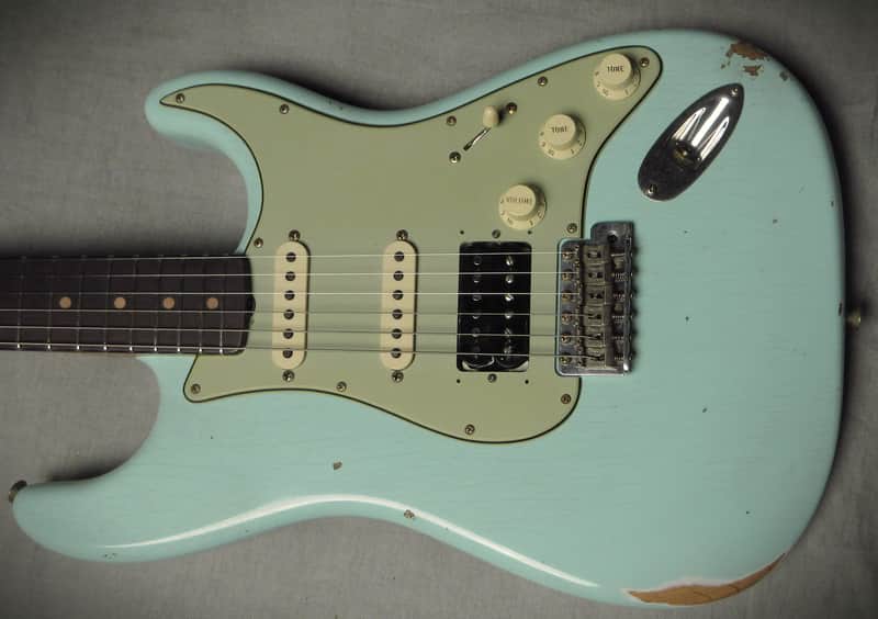Fender Limited Edition '59 Stratocaster® HSS Relic® 2025 Surf Green image 1
