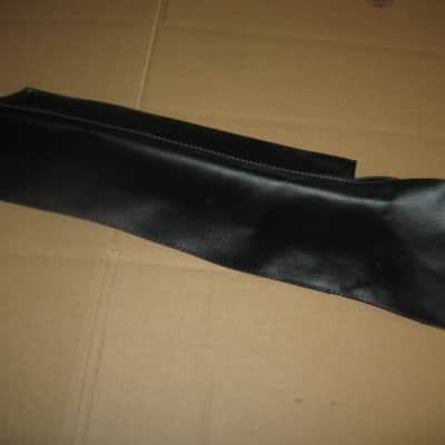 lightly used - very clean genuine BOSS vinyl pouch for FV300H, FV300L, and similar size size Boss pedals (NO pedal included) 1990s - Black Vinyl Exterior / Black Thin Canvas Interior image 5