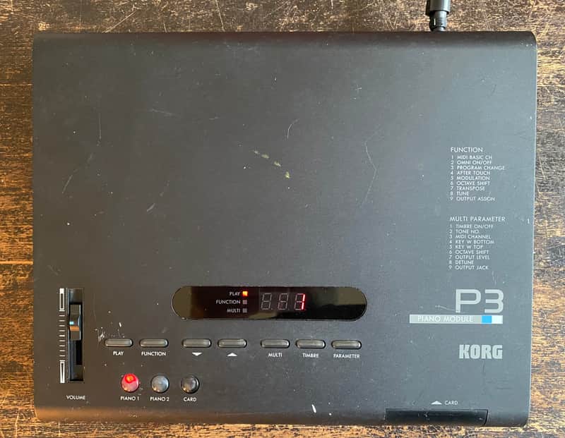 Korg P3 Vintage Piano Module image 1
