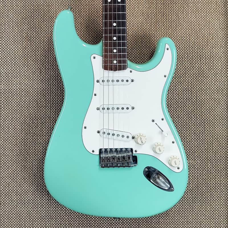 1989 Fender '62 American Vintage Reissue Stratocaster RARE Seafoam Green! (183) image 1