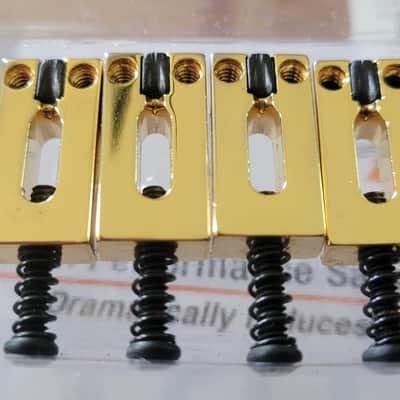 Graph Tech PG-8000-0G String Saver Gold Saddles - Gold image 4