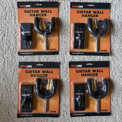 Proline 4 pack Guitar Wall Hangers image 1