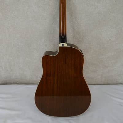 Epiphone El Segundo Acoustic Electric Bass Guitar - Natural image 11