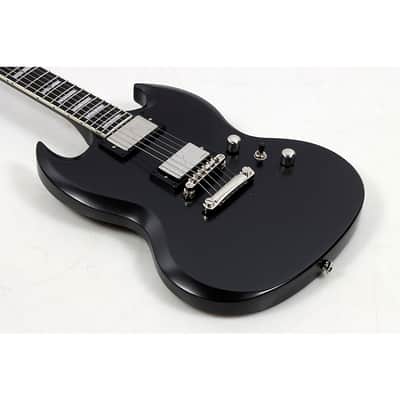 Epiphone SG Prophecy Electric Guitar Regular Aged Jet Black Metallic image 3