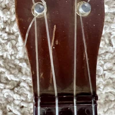 Very Cool 1950s Vintage Harmony Soprano Ukulele with Hard Sun Case - Used image 7