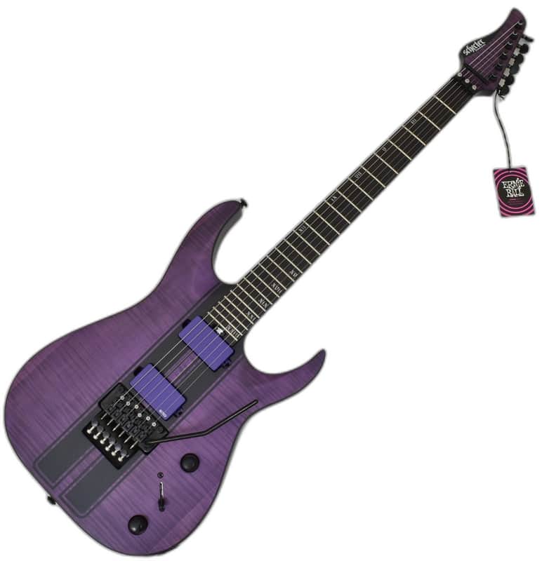 Schecter Banshee GT FR Guitar Satin Trans Purple B-Stock 3598 image 1