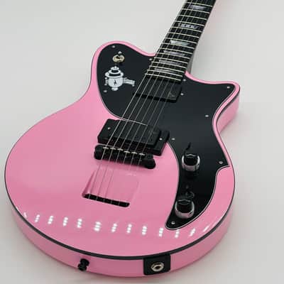 Ciari Travel Guitars Steve Stevens Premier Signature "Josie" 2026 Pink with Free Backpack! image 3