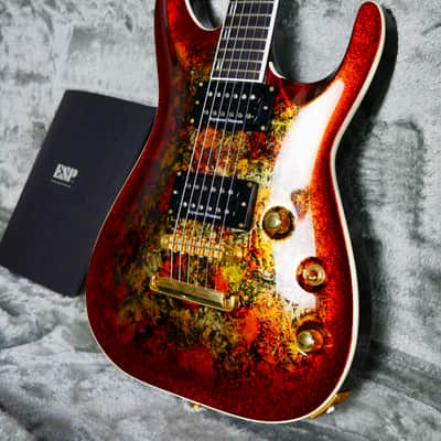 ESP Original Series Horizon NT CTM - Fireopal with Red Pearl Black image 2