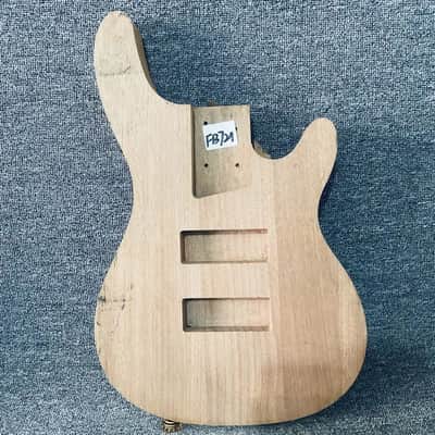 Mahogany Wood DIY Project Bass Body image 1