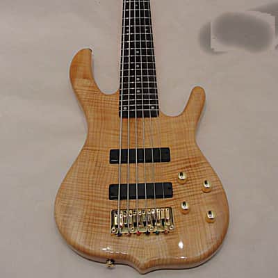 Ken Smith Design KSDB6 Barn Burner Deluxe 6 String Electric Bass Guitar 2015 Natural image 1