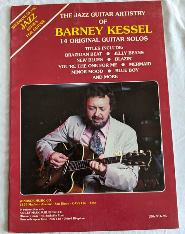The Jazz Guitar Artistry of Barney Kessel Sheet Muisc Song Book Songbook image 1
