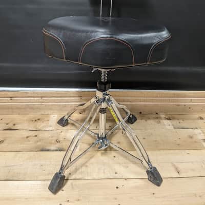 Tama HT741 1st Chair Ergo-Rider Quartet Drum Throne with Backrest 2010s - Black/Chrome image 3
