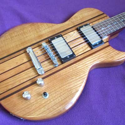 Hondo II H732ML vintage electric guitar 1980 solid maple near perfect example *rare find image 3