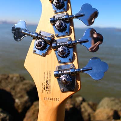 OLP Tony Levin Signature 5-String Bass  Flamed Natural image 5