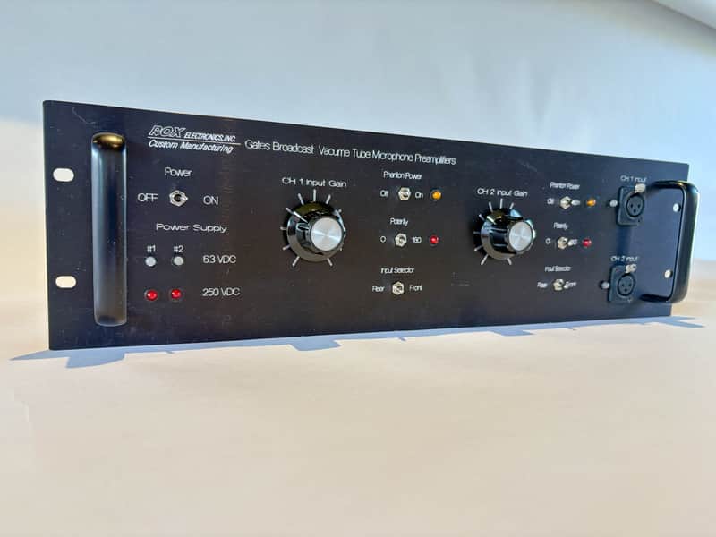 Gates Microphone Tube Preamplifiers by ROX Electronics, Inc image 1
