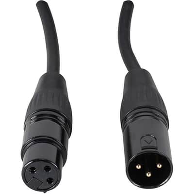 Accu-Cable XL100A 100-Foot 3-Pin Male to Female XLR Balanced Audio Cable image 3