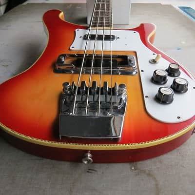 Ibanez Rickenbacker 4001 copy 1974 - fireburst image 1