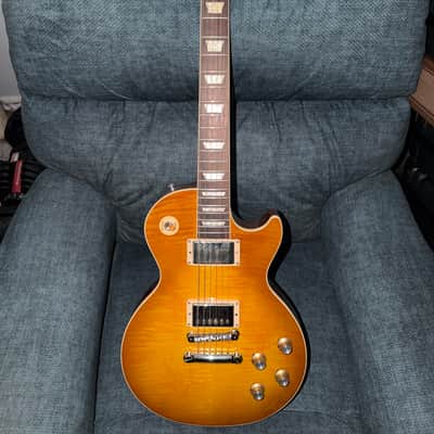 Gibson Les Paul Standard '60s with AAA Maple Top Honey Lemon Burst image 2