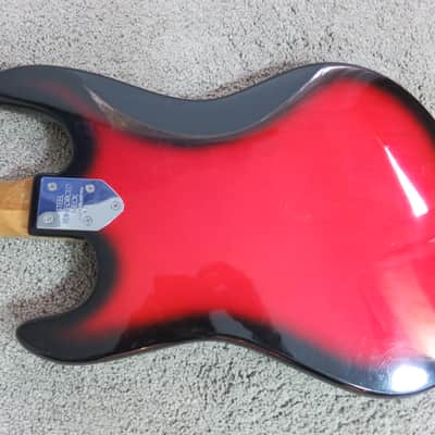 Vintage 1970s Tesico Lyle Electric Bass Guitar MIJ Japan Sunburst Short Scale image 8