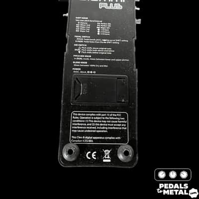 Electro-Harmonix Slammi Plus Polyphonic Shifter Pedal 2017 - Present - Black - X15580 image 7