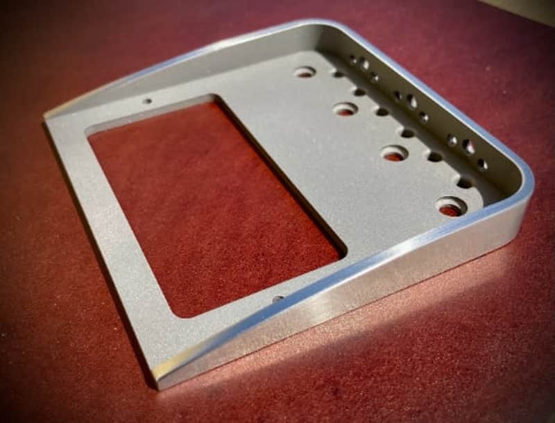 Van Dyke-Harms Telecaster Humbucker Hybrid Bridge-Stainless Steel, Toploader, String Through 2023 - Stainless Steel image 1